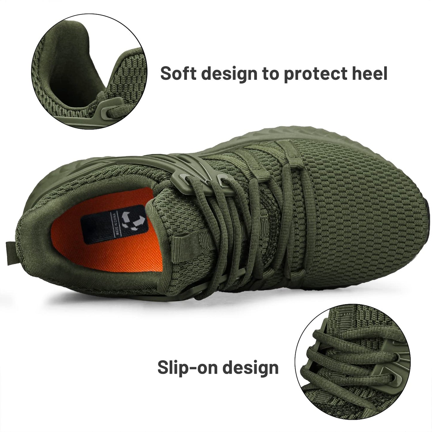 Abboos Women's Slip-On Sneakers