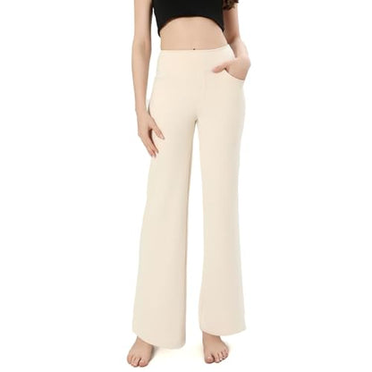 SIEPASA Wide Leg Yoga Pants with Pockets