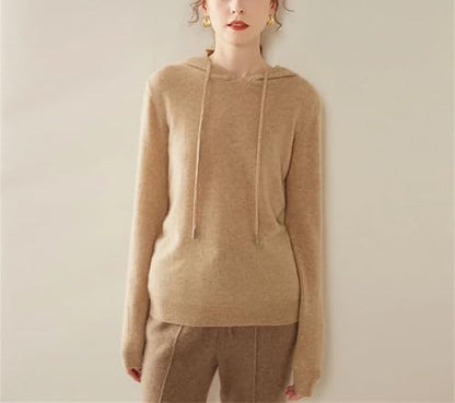 Women's Cashmere Hoodie