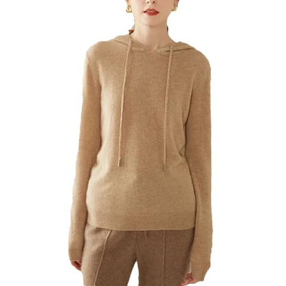 Women's Cashmere Hoodie