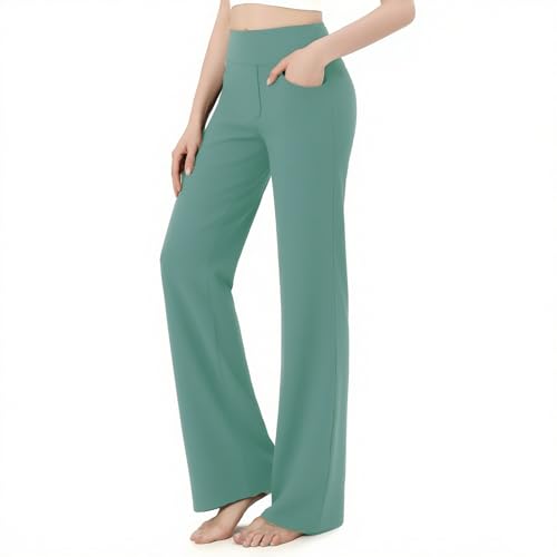 SIEPASA Wide Leg Yoga Pants with Pockets