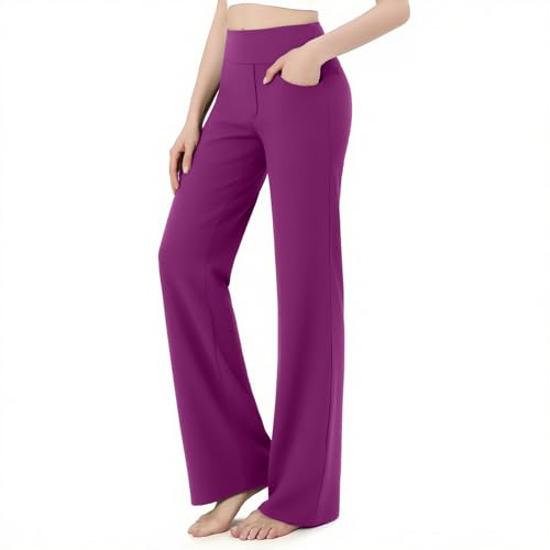 SIEPASA Wide Leg Yoga Pants with Pockets