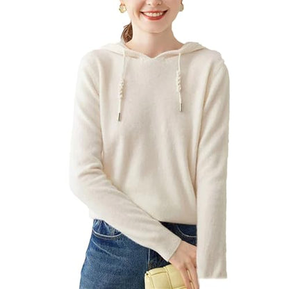 Women's Cashmere Hoodie