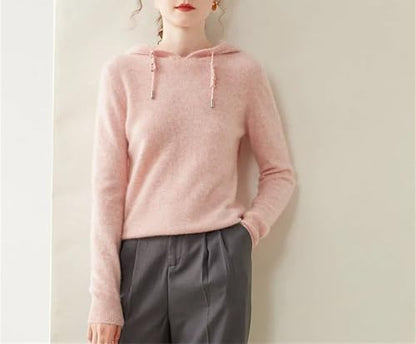 Women's Cashmere Hoodie