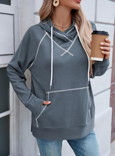 SHEWIN Women's Hooded Sweatshirt