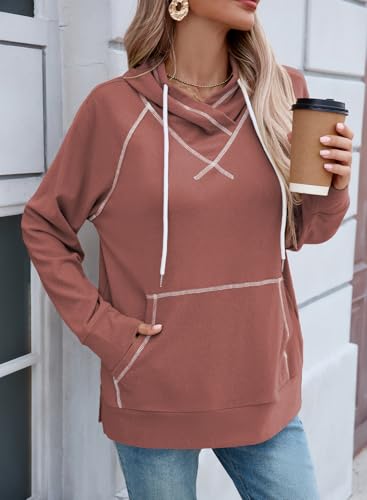 SHEWIN Women's Hooded Sweatshirt