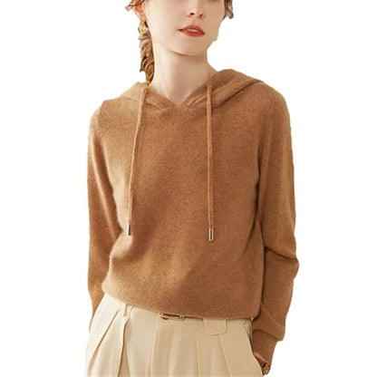 Women's Cashmere Hoodie