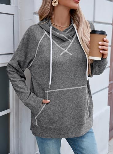 SHEWIN Women's Hooded Sweatshirt