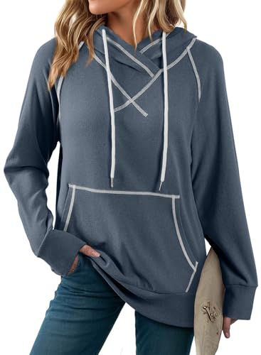SHEWIN Women's Hooded Sweatshirt
