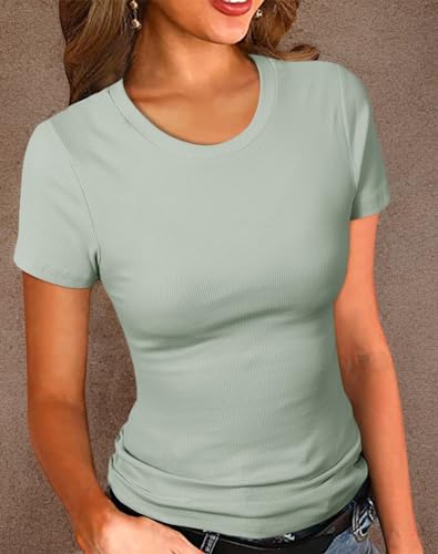 PALINDA Women’s Ribbed T-Shirt