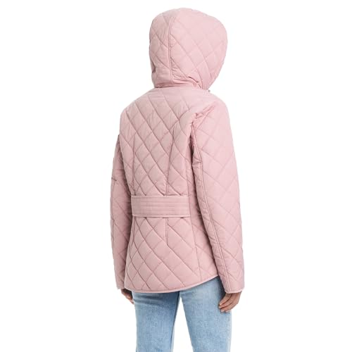Jones New York Quilted Hooded Jacket