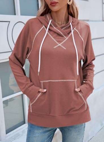 SHEWIN Women's Hooded Sweatshirt