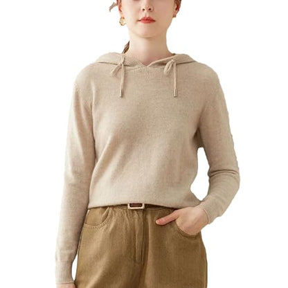 Women's Cashmere Hoodie