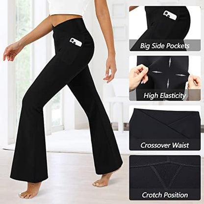 Women’s High Waist Flare Yoga Pants