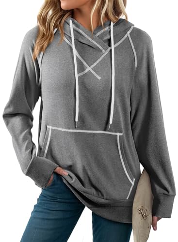 SHEWIN Women's Hooded Sweatshirt