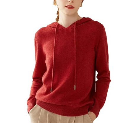 Women's Cashmere Hoodie