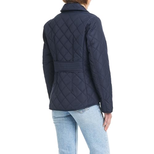 Jones New York Quilted Hooded Jacket