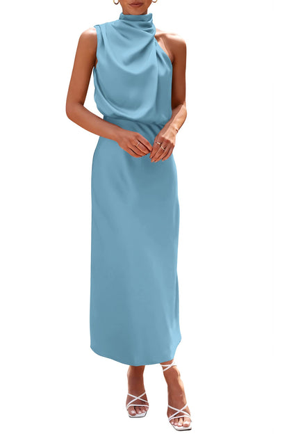 Women's Satin Cocktail Dress