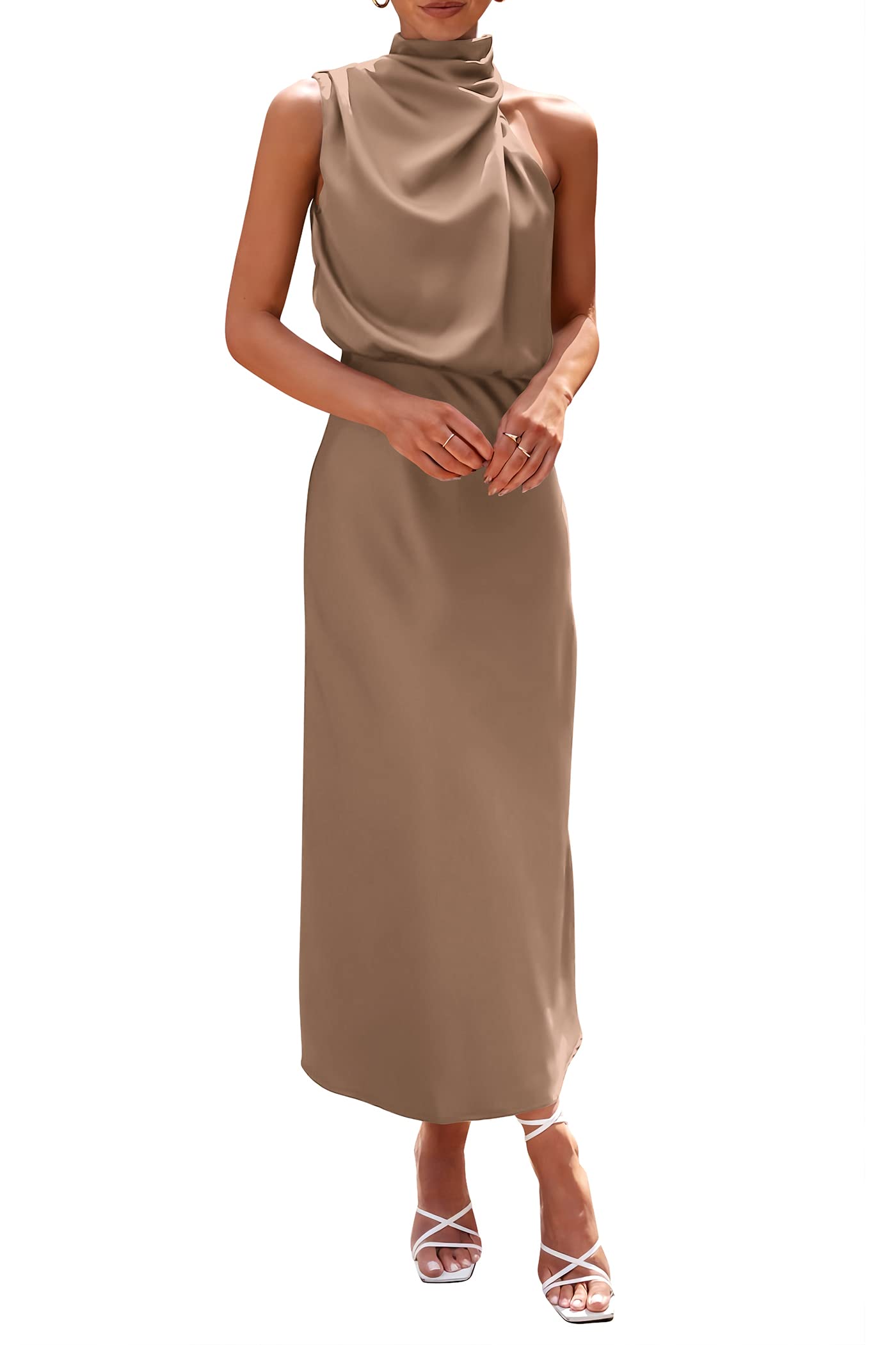 Women's Satin Cocktail Dress