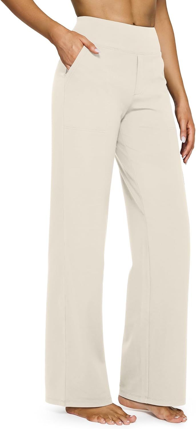 G4Free Women's Wide Leg Yoga Pants