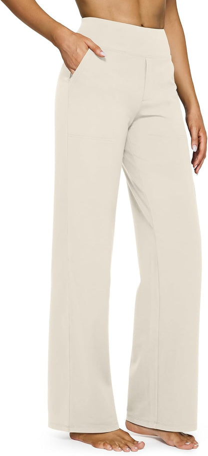 G4Free Women's Wide Leg Yoga Pants