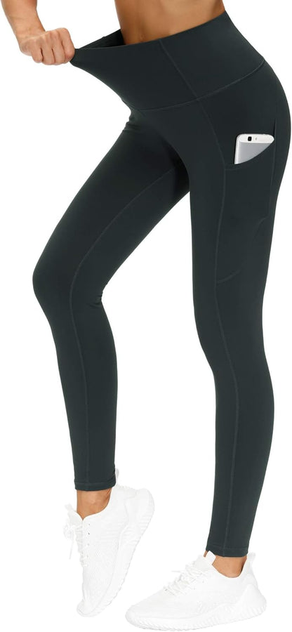 THE GYM PEOPLE High Waist Yoga Pants with Pockets