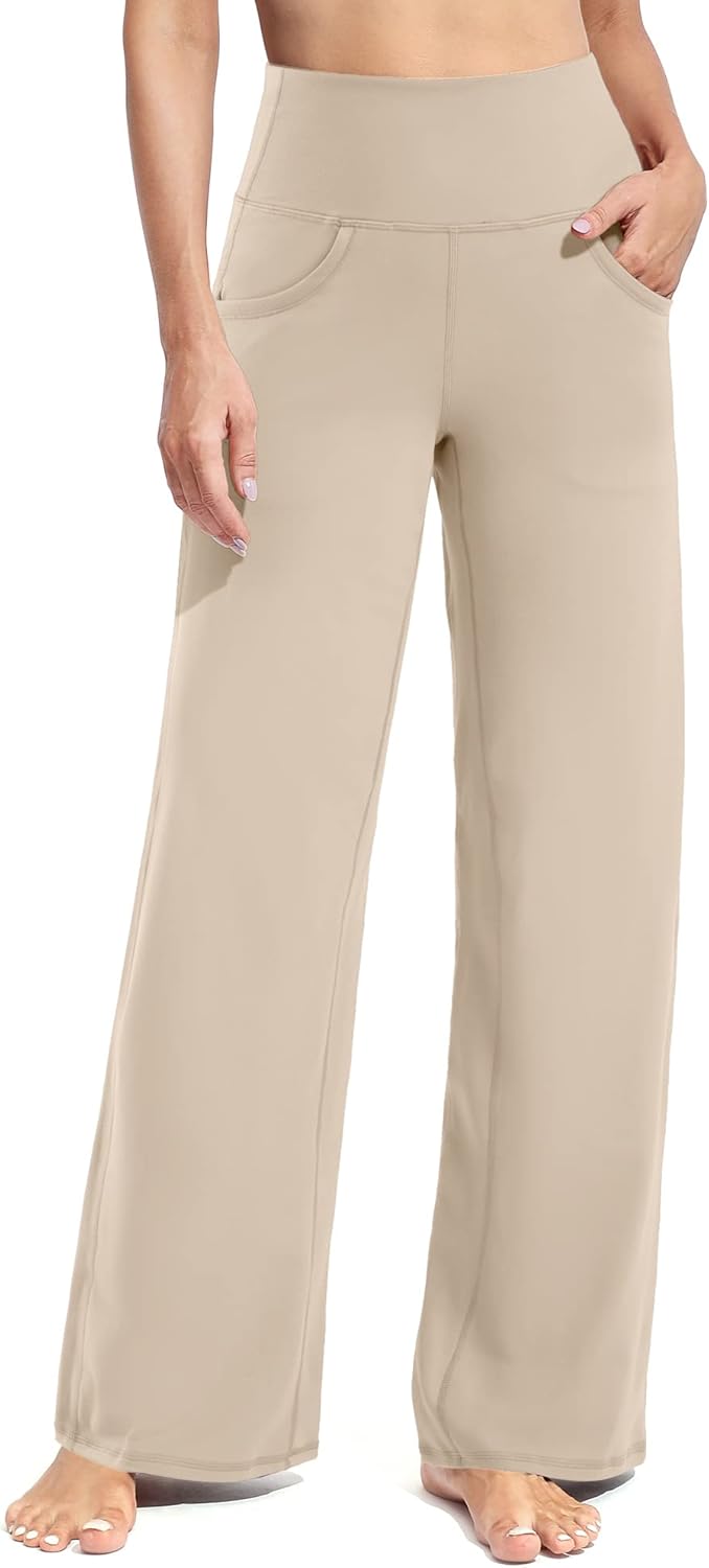 Promover Women's Wide Leg Yoga Pants