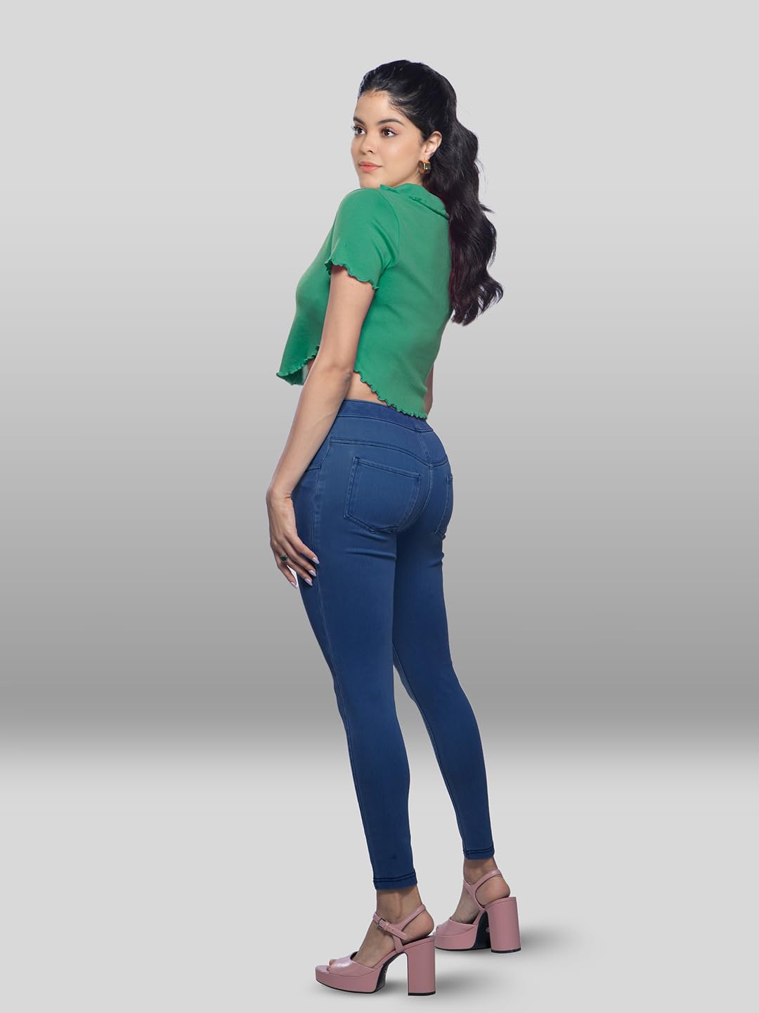 Lyra Women’s Cotton Jeggings 2 Pack