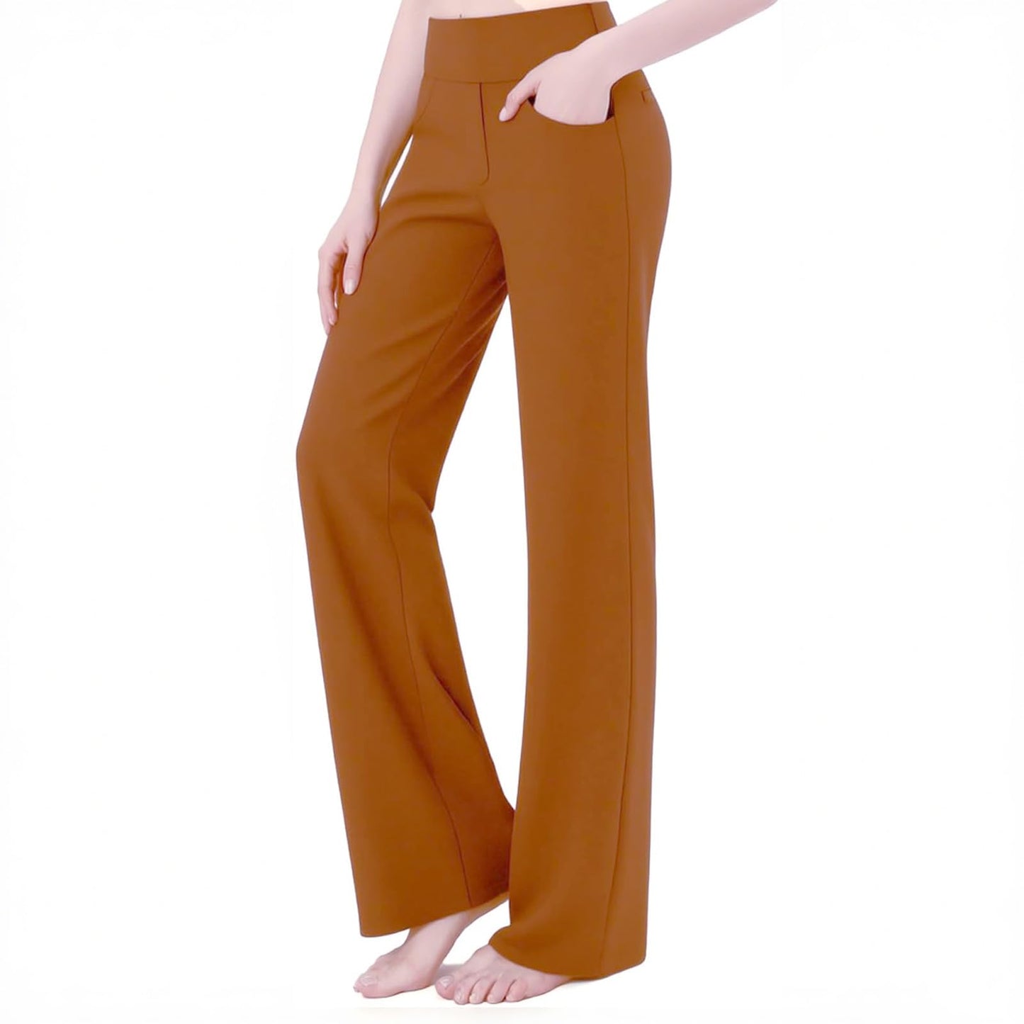 SIEPASA Wide Leg Yoga Pants with Pockets