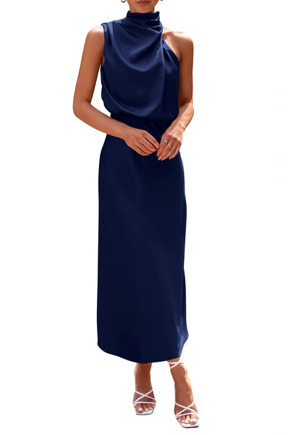 Women's Satin Cocktail Dress