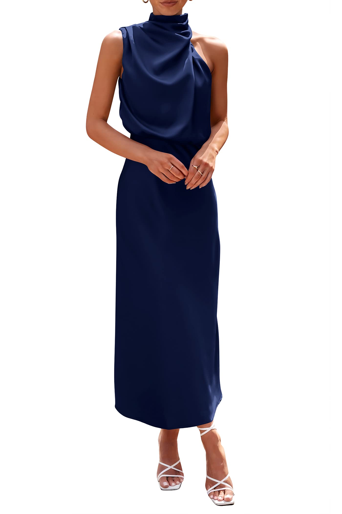 Women's Satin Cocktail Dress
