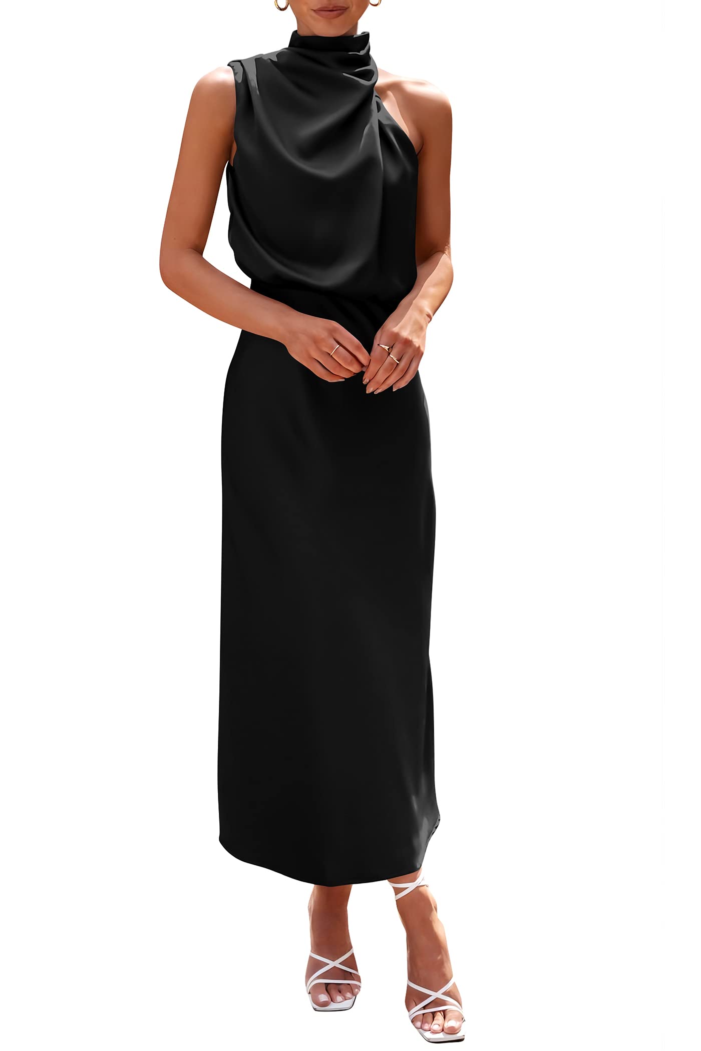 Women's Satin Cocktail Dress