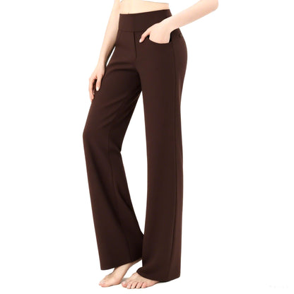 SIEPASA Wide Leg Yoga Pants with Pockets