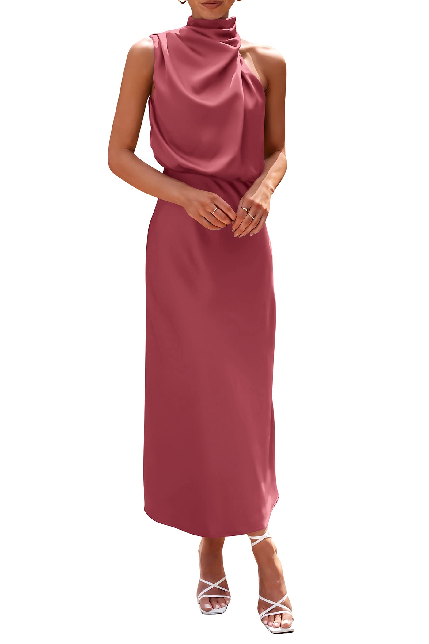 Women's Satin Cocktail Dress