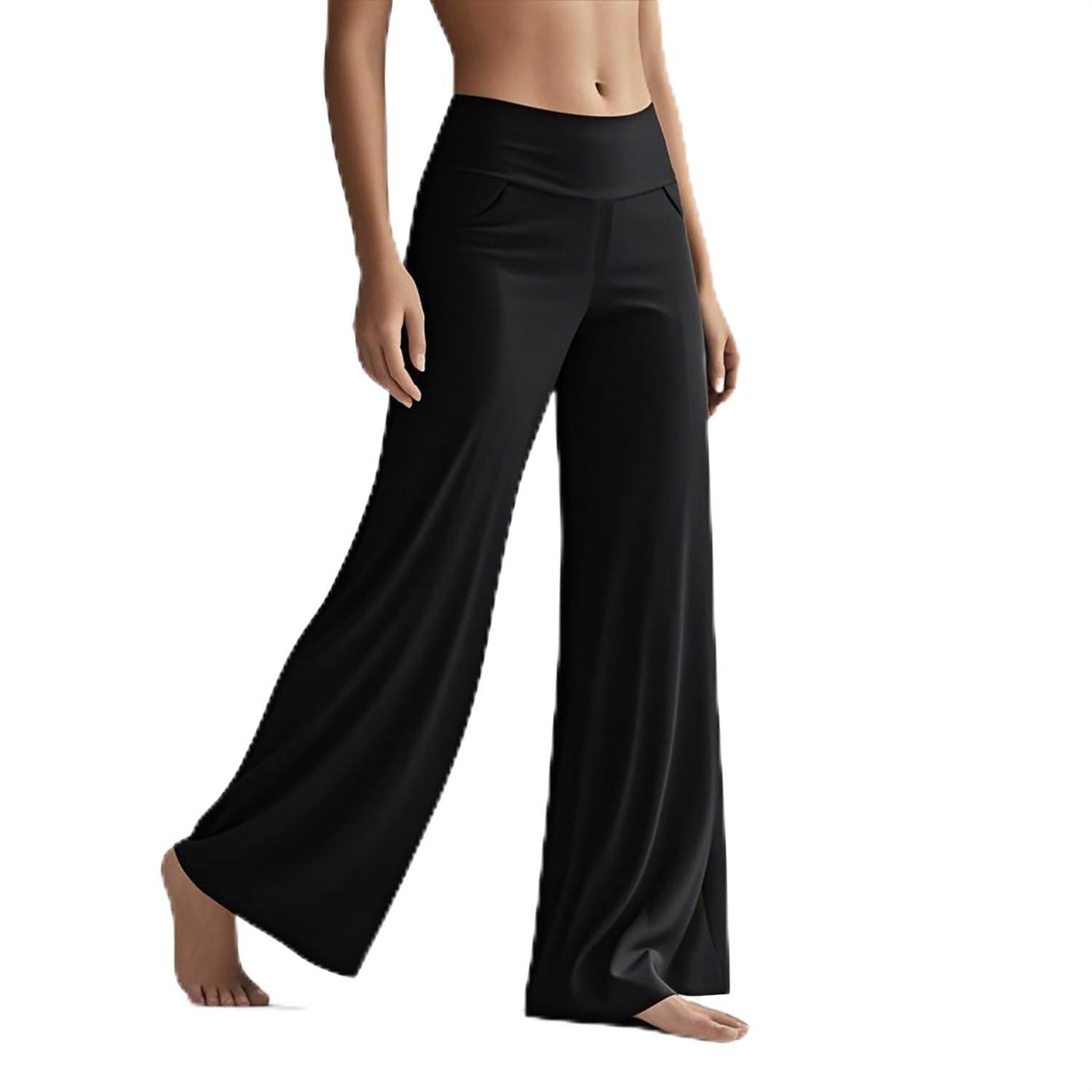 SIEPASA Wide Leg Yoga Pants with Pockets