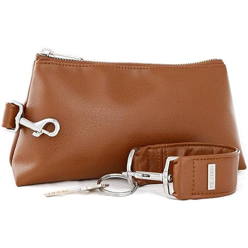 2-Piece Vegan Leather Wristlet Set