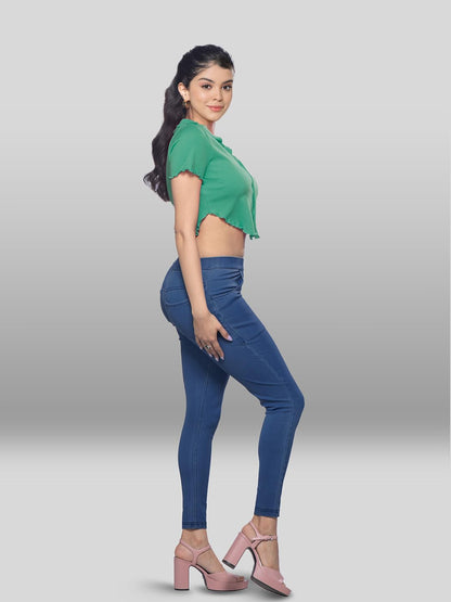 Lyra Women’s Cotton Jeggings 2 Pack