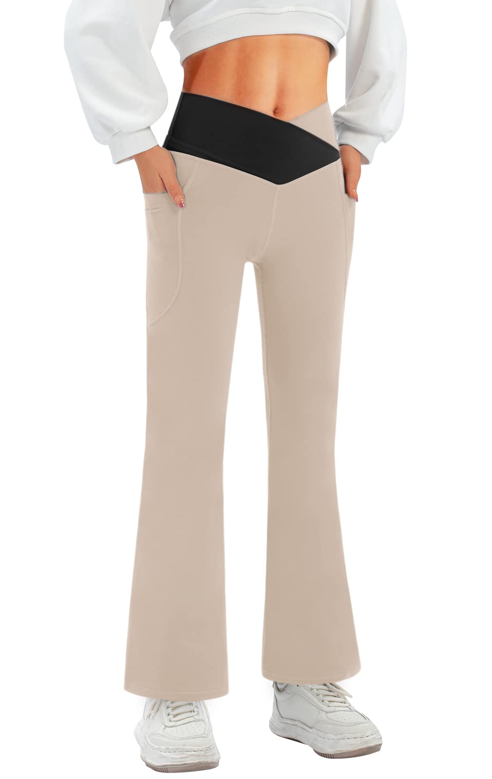 Women’s High Waist Flare Yoga Pants