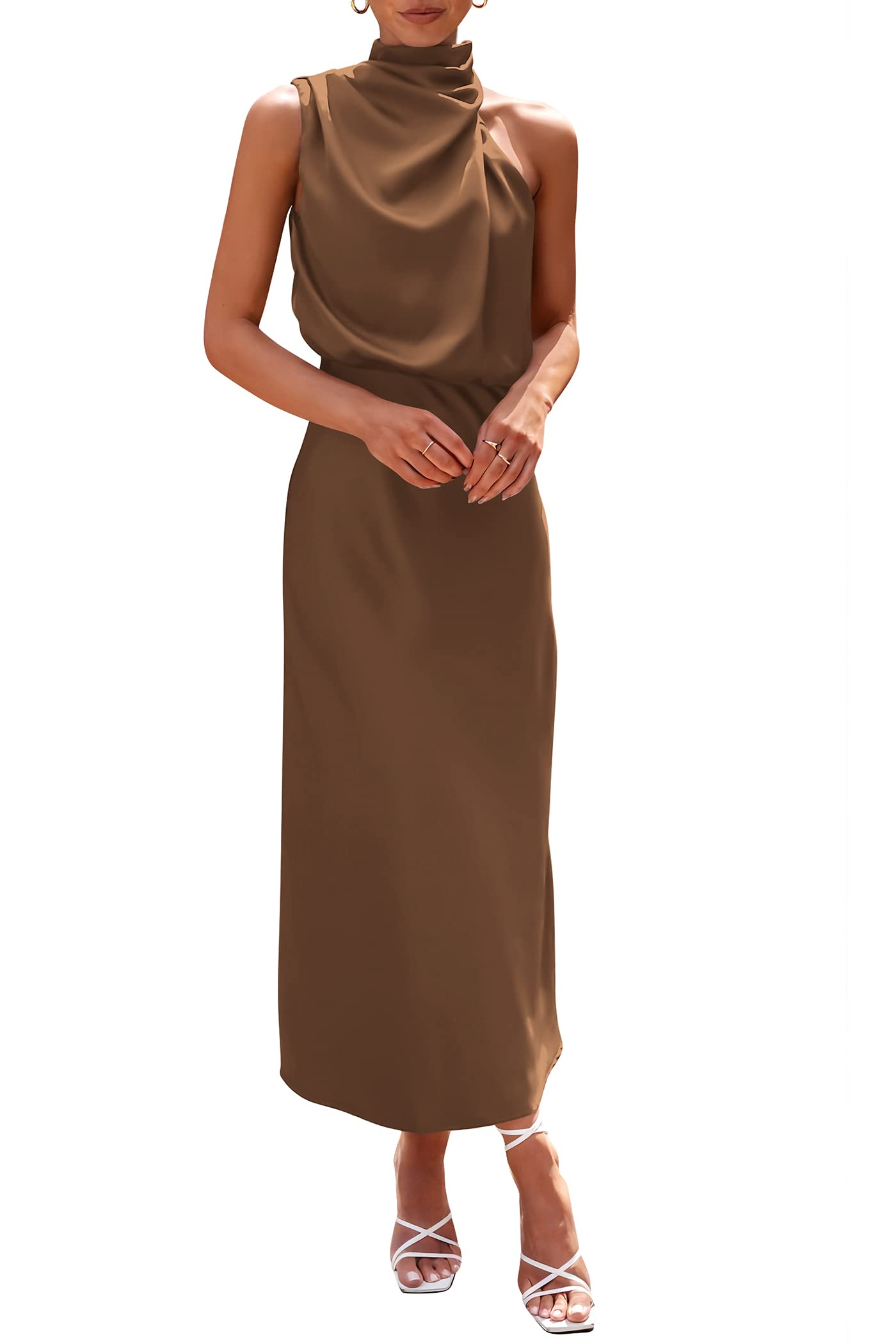 Women's Satin Cocktail Dress