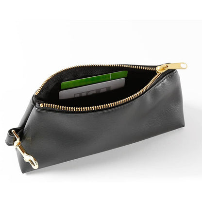 2-Piece Vegan Leather Wristlet Set