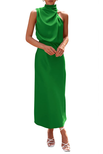 Women's Satin Cocktail Dress