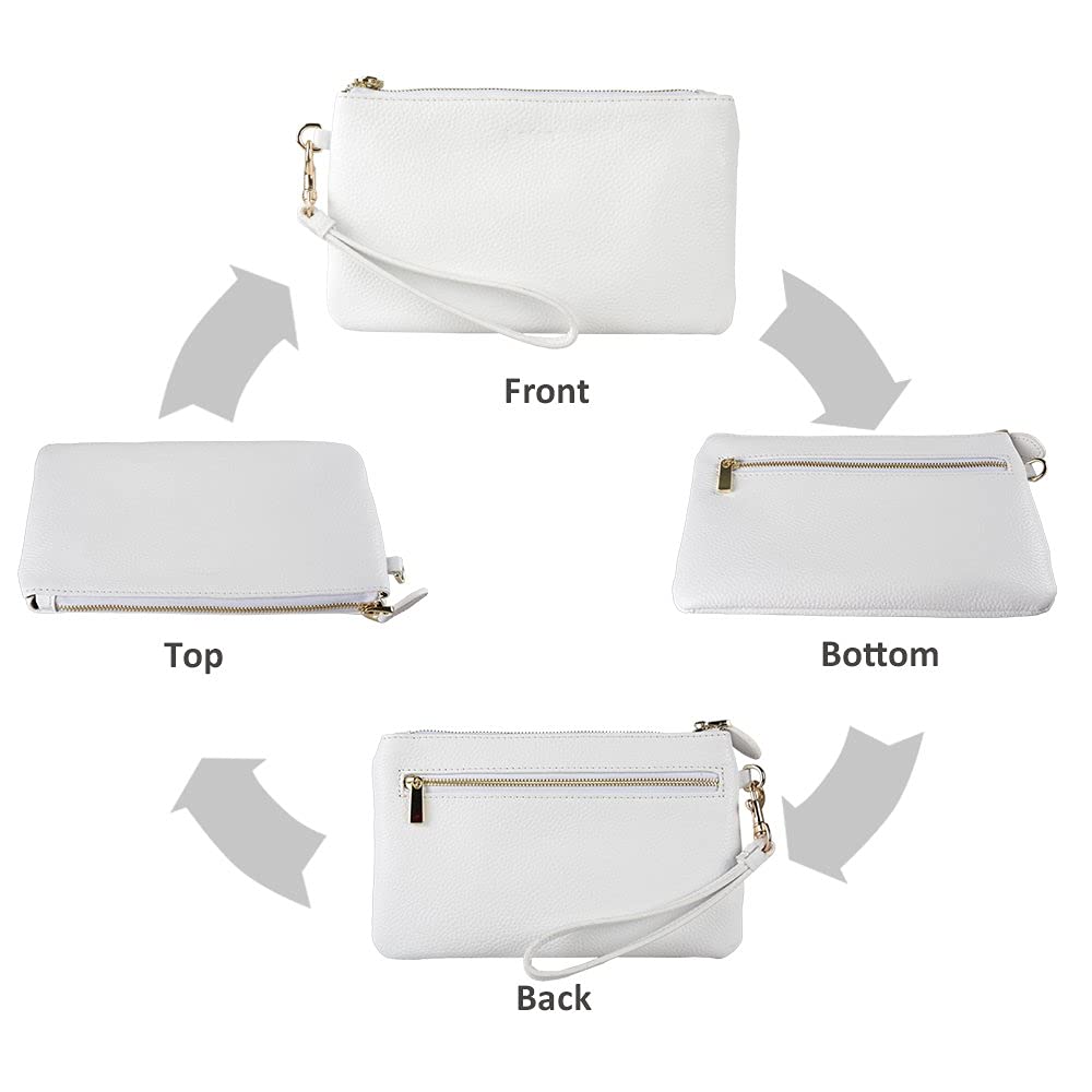 Befen Leather RFID Wristlet Wallet