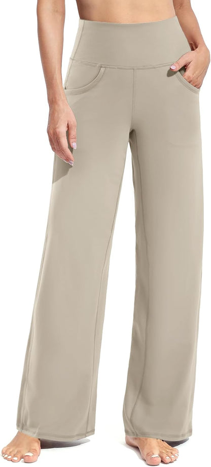 Promover Women's Wide Leg Yoga Pants