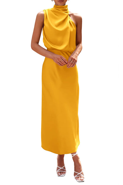 Women's Satin Cocktail Dress