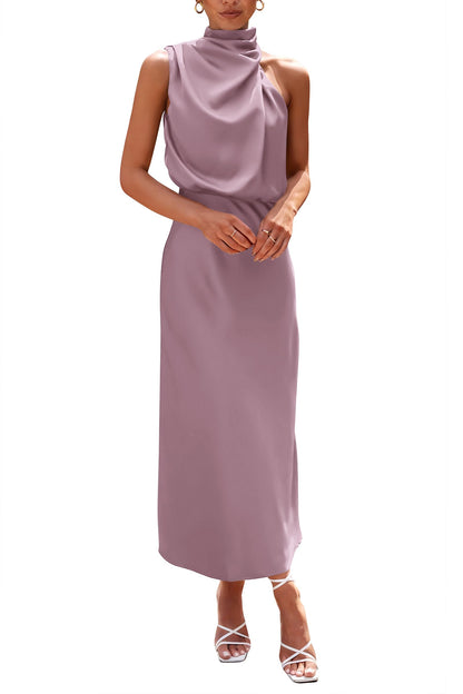 Women's Satin Cocktail Dress
