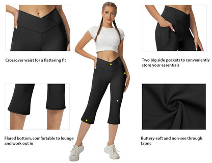 Women’s High Waist Flare Yoga Pants