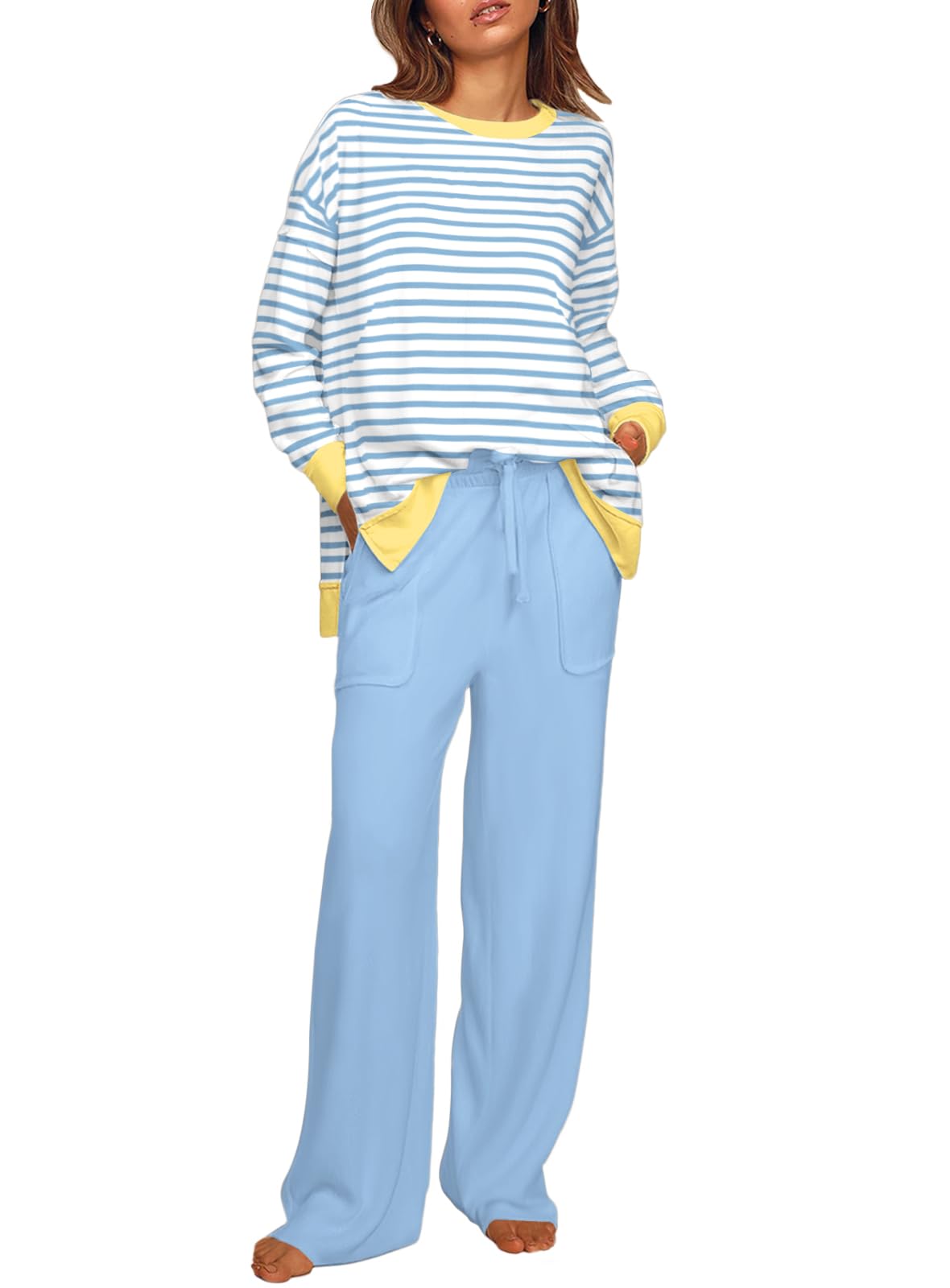 ETCYY Women's 2-Piece Lounge Set