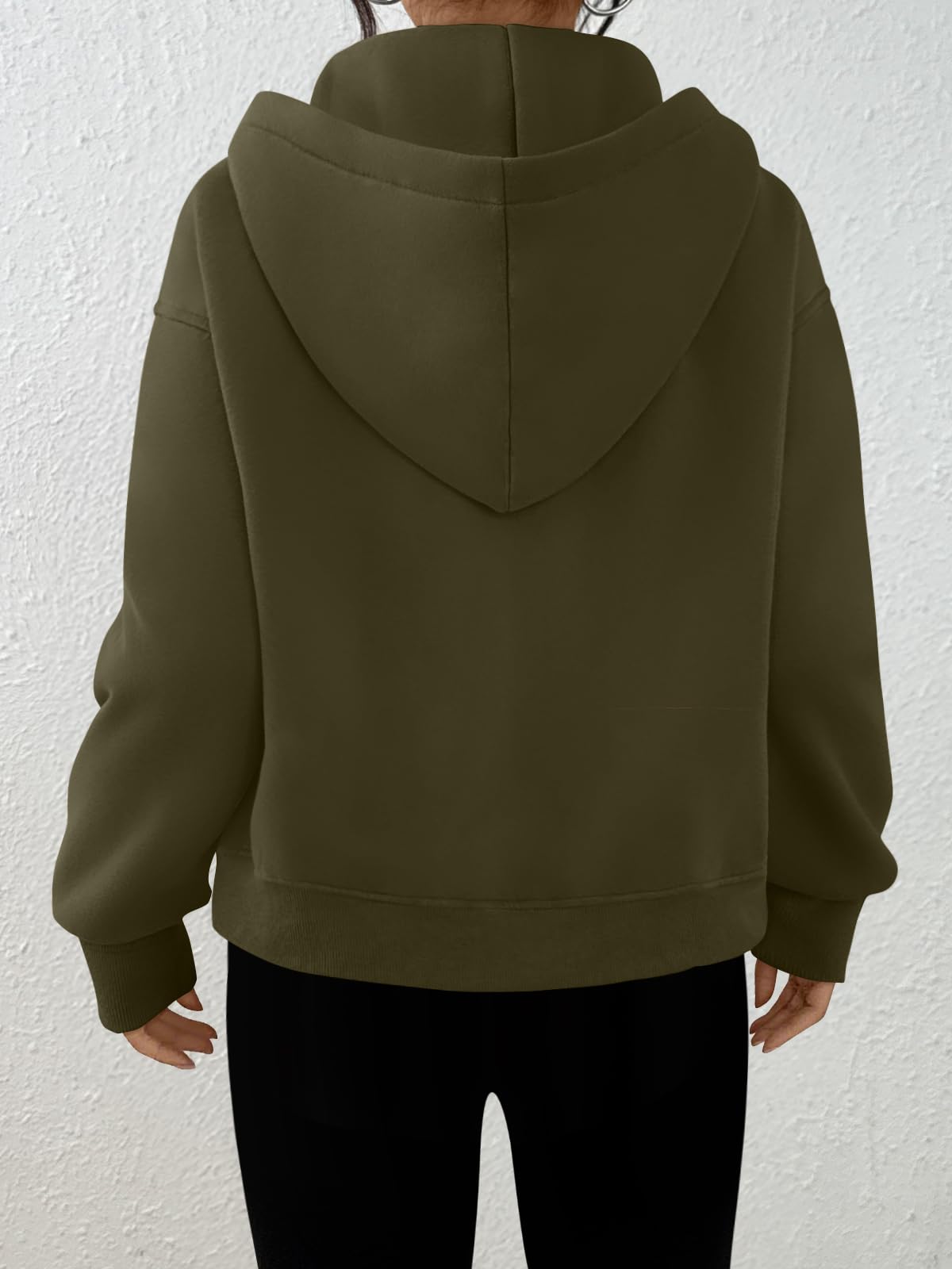 Trendy Queen Cropped Hoodie