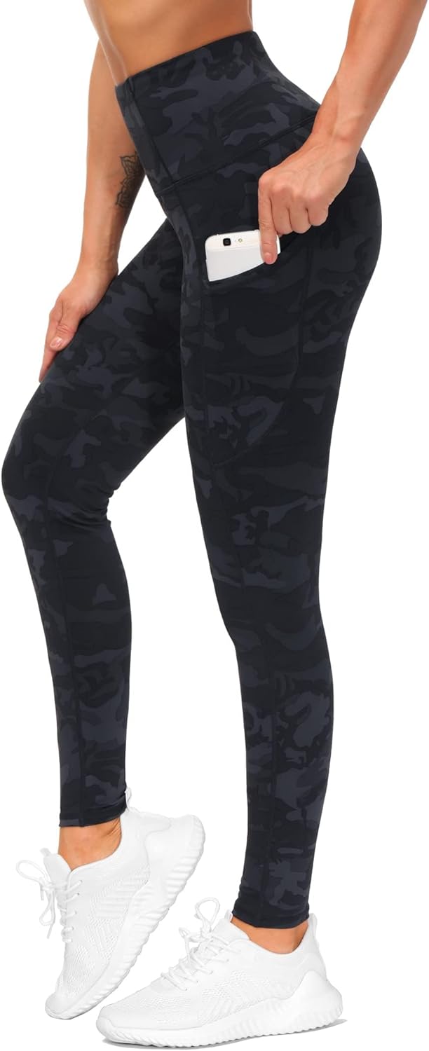THE GYM PEOPLE High Waist Yoga Pants with Pockets