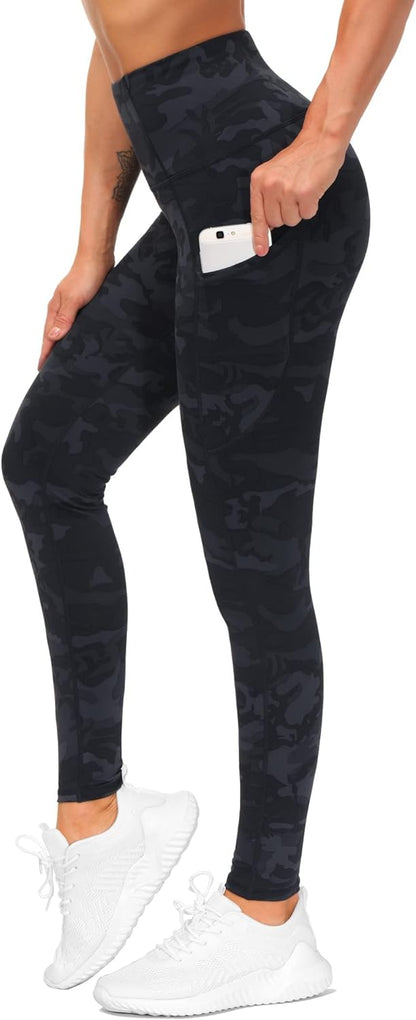 THE GYM PEOPLE High Waist Yoga Pants with Pockets
